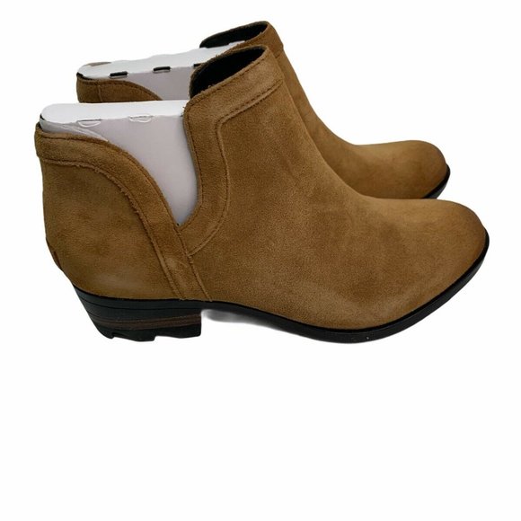 Sorel Lolla Cut Out Bootie Brown Size 8,10 - Picture 3 of 10